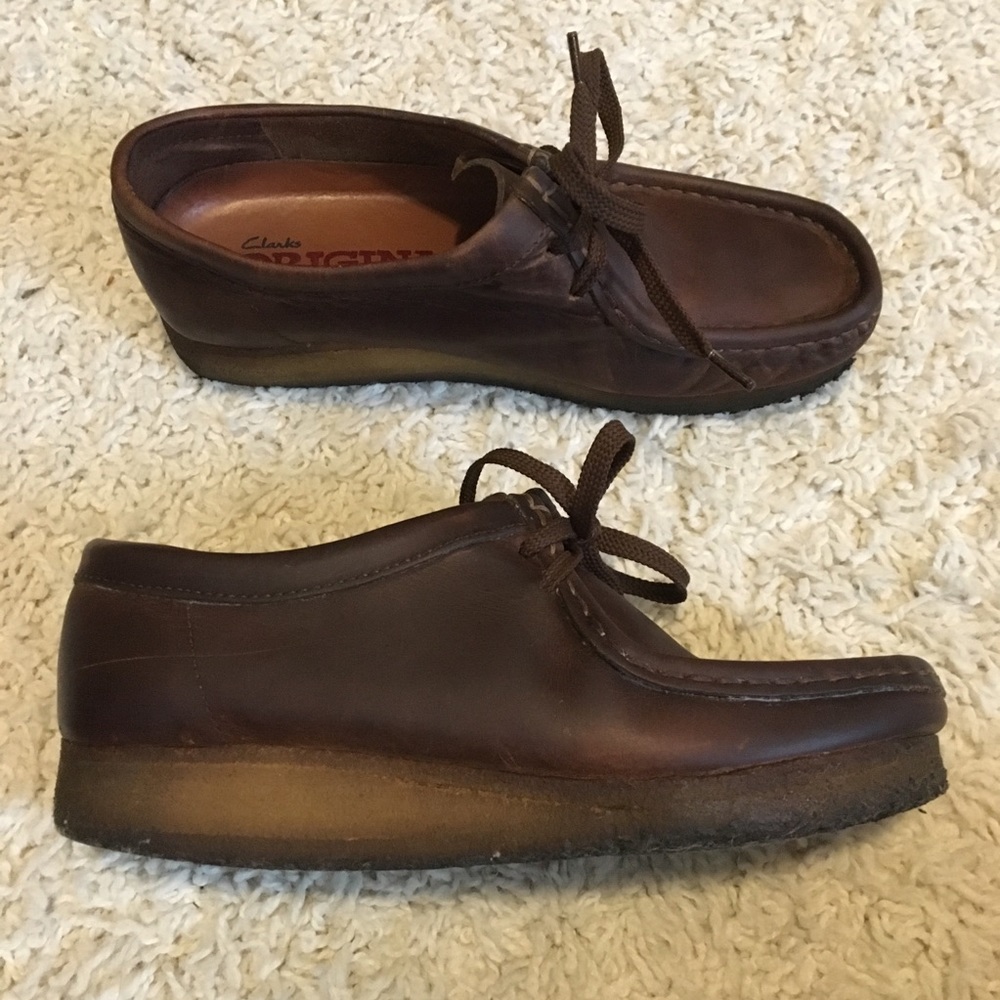 Clarks Wallabee Brown Leather Size 7